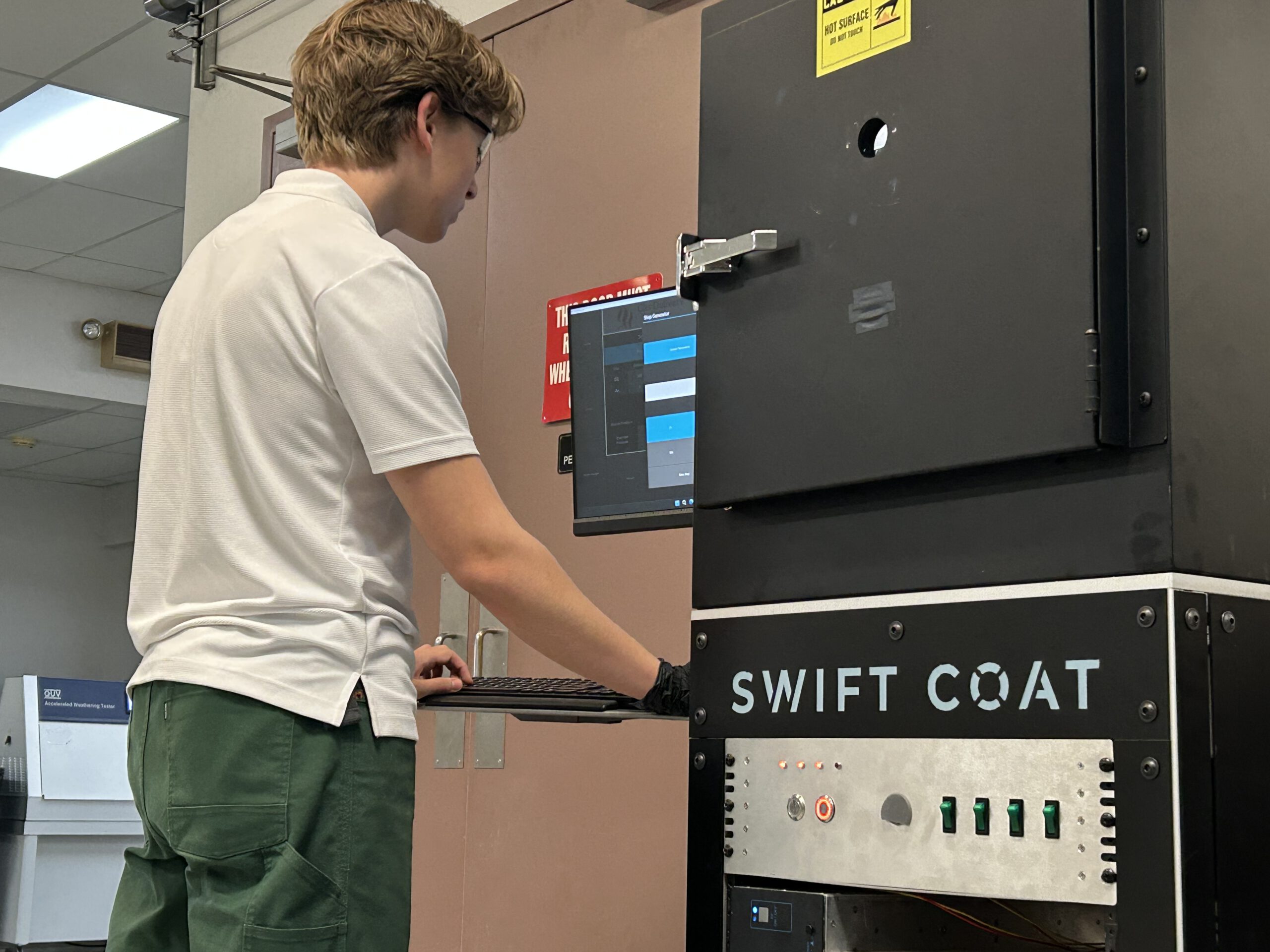 Swift Coat's Ford Uses Proprietary Swift Coat Equipment